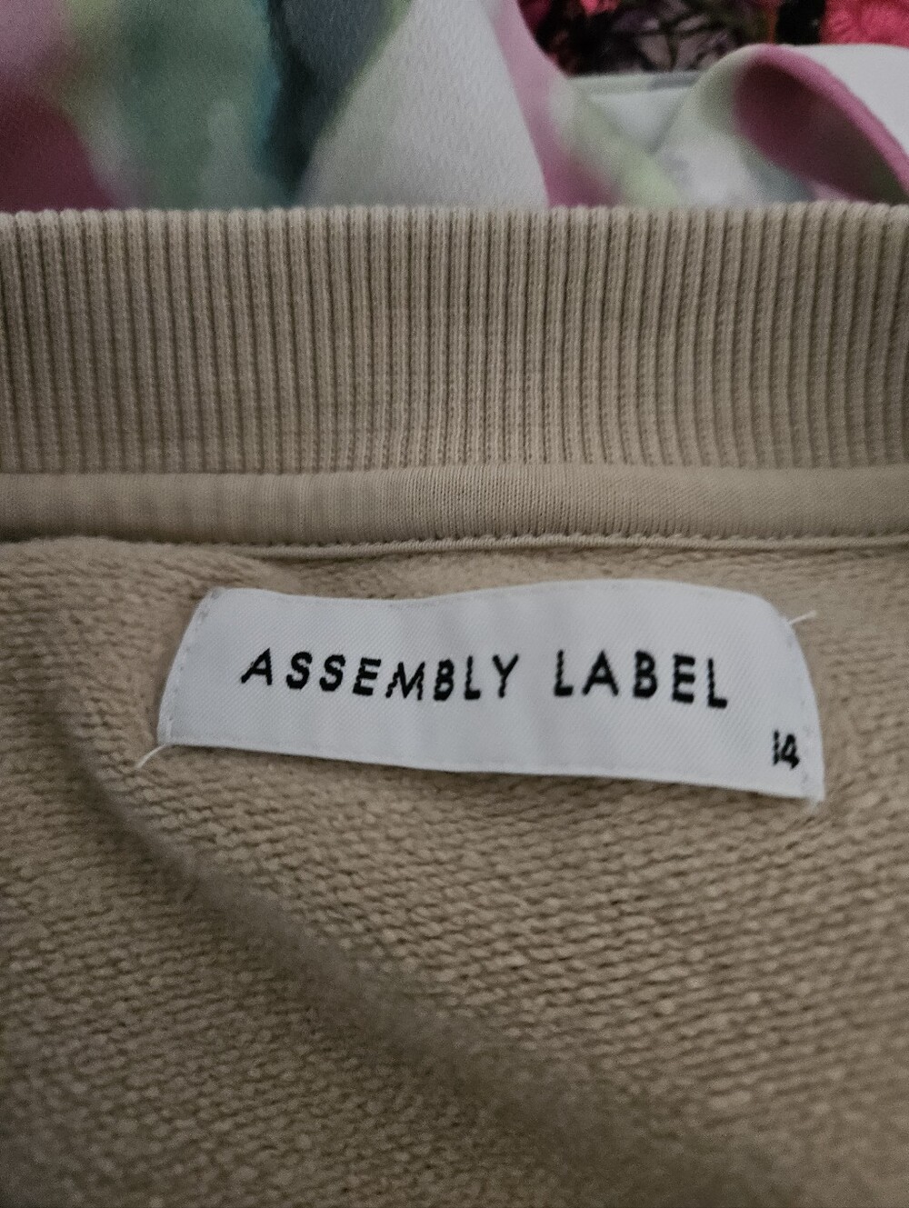 Assembly Labe lLogo Fleece Sweater - Picture 6 of 7
